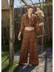 High Rise Wide Leg Pera Desing Palazzo Pants