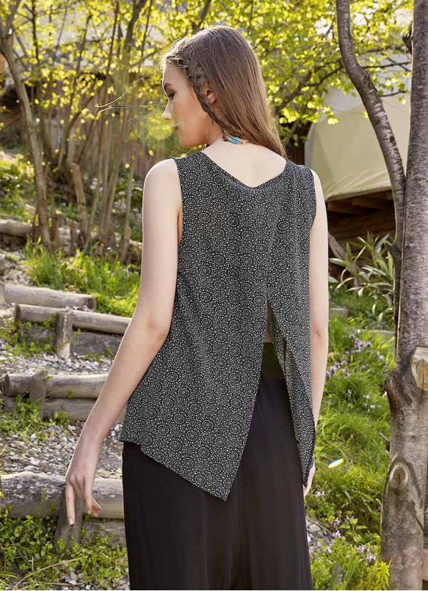 Tribal Pattern Summer Top