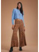 High Rise Wide Leg Pera Desing Palazzo Pants