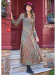 Long Sleeve Winter Ethnic Patterned Patch Dress