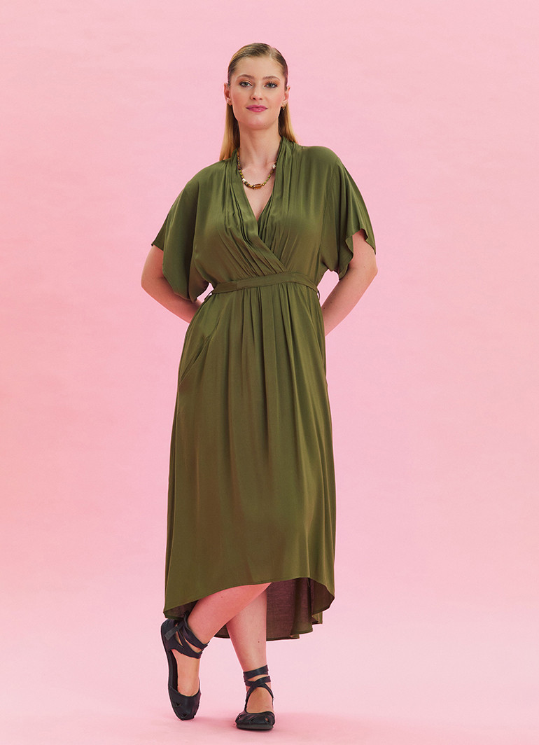 open lace back dress Patou