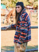 Relaxed Cut Long Sleeve Navy Blue Mens Shirt 4774