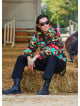 Relaxed Cut Long Sleeve Yellow Men's Shirt 4776