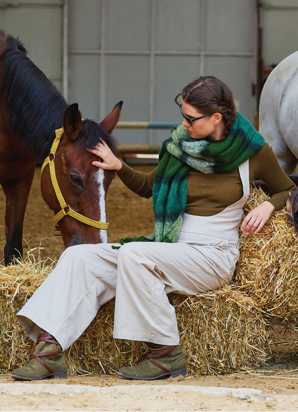 Zipper Detailed Pocket Cream Womens Summer Jumpsuit 4681