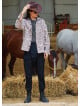 Relaxed Cut Long Sleeve Beige Mens Shirt 4770