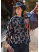 Relaxed Cut Long Sleeve Authentic Patterned Mens Shirt 4769