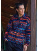Relaxed Cut Long Sleeve Orange Mens Shirt 4775