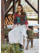 Crew Neck Half Sleeve Button Detailed Black Authentic Blouse 4786