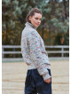 Turtleneck Knitted Loose Cut Stone Color Womens Sweater 4762