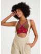 Zipper Detailed Pocket Cream Womens Summer Jumpsuit 4681