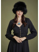 Plush Black Hat