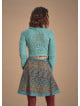 Authentic Patterned Short Wrap Skirt