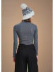 Slim Fit Anthracite Winter Sweater