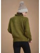 Bohemian Style Knitted Women's Khaki Sweater