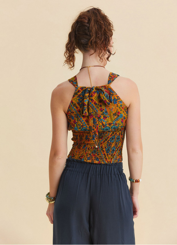 Cross Front Waistband Anthracite Yoga Trousers 4858