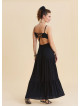 Black Strappy Backless Everyday Dress 4837