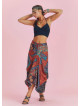 Gypsy Style Ethnic Print Cotton Long Skirt