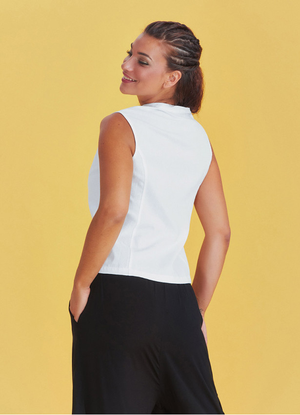 Gypsy Style Boho Wholesale White Shirt