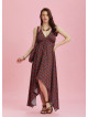 Backless Floral Print Handkerchief Dress