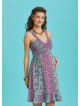 Frill Hem Gypsy Style Floral Maternity Sundress