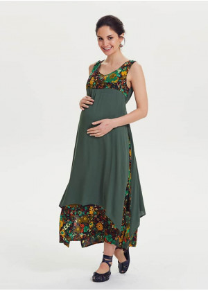 Double Layered Maternity Summer Dress