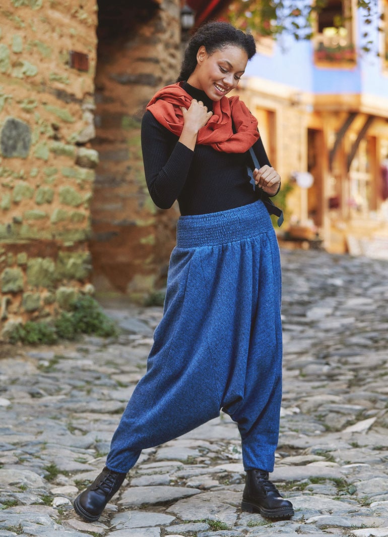 Winter weight sale harem pants