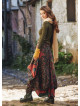 Gypsy Style Ethnic Print Cotton Long Skirt