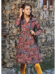 Long Sleeve Shirt Collar Winter Dress