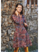 Long Sleeve Shirt Collar Winter Dress