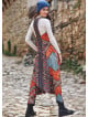 Halter Neck Printed Cotton Jumpsuit