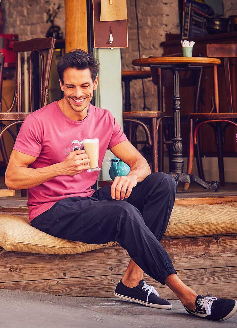 Hippie Style Mens Drop Crotch Pants 
