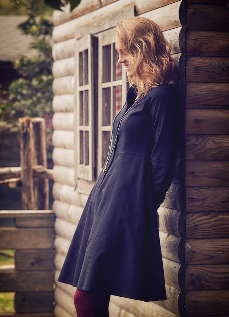 Long Sleeve Gypsy Style Shirt Dress Wholesale Boho Clothing