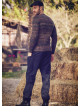 Elastic Waist Hippie Style Mens Wholesale Black Drop Crotch Pants