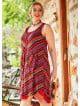 Plus Size Striped Sundress