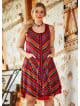 Plus Size Striped Sundress