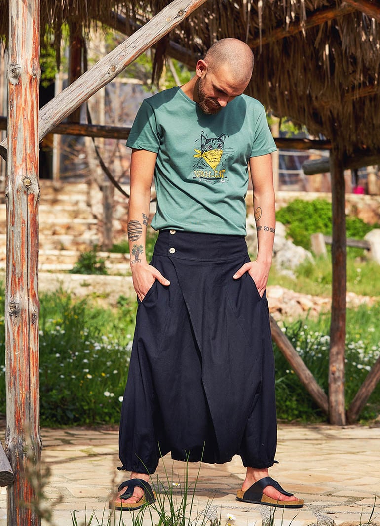 Women Boho Harem Pants Loose Oversized Cotton Linen Streetwear Hip Hop  Dance Trousers Ethnic Print Hippie Pants - Price history & Review |  AliExpress Seller - HONGRAYS Trading Store | Alitools.io