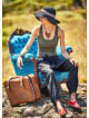 Bohemian Style Pocket Detail Wholesale Casual Black Harem Pants