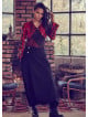 Elastic Waist Wrap Front Wholesale Gypsy Style Black Harem Pants