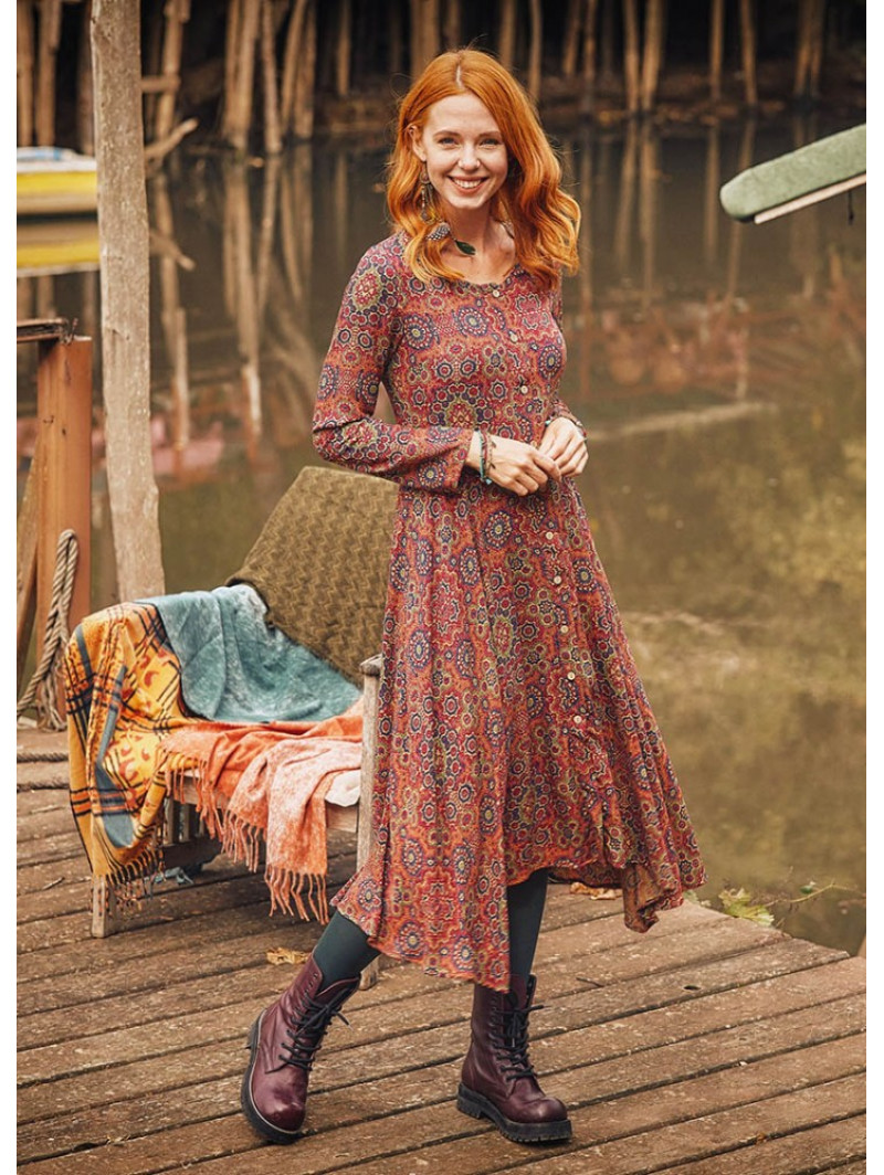 dress down retro 1950s Retro Vintage Knee Length Swing Dress Flare Dress Shirt Dress With Belt Button Down Floral Fancy Dress Women's Vacation Daily Wear Retro Theme Party Adults' Dress 2026