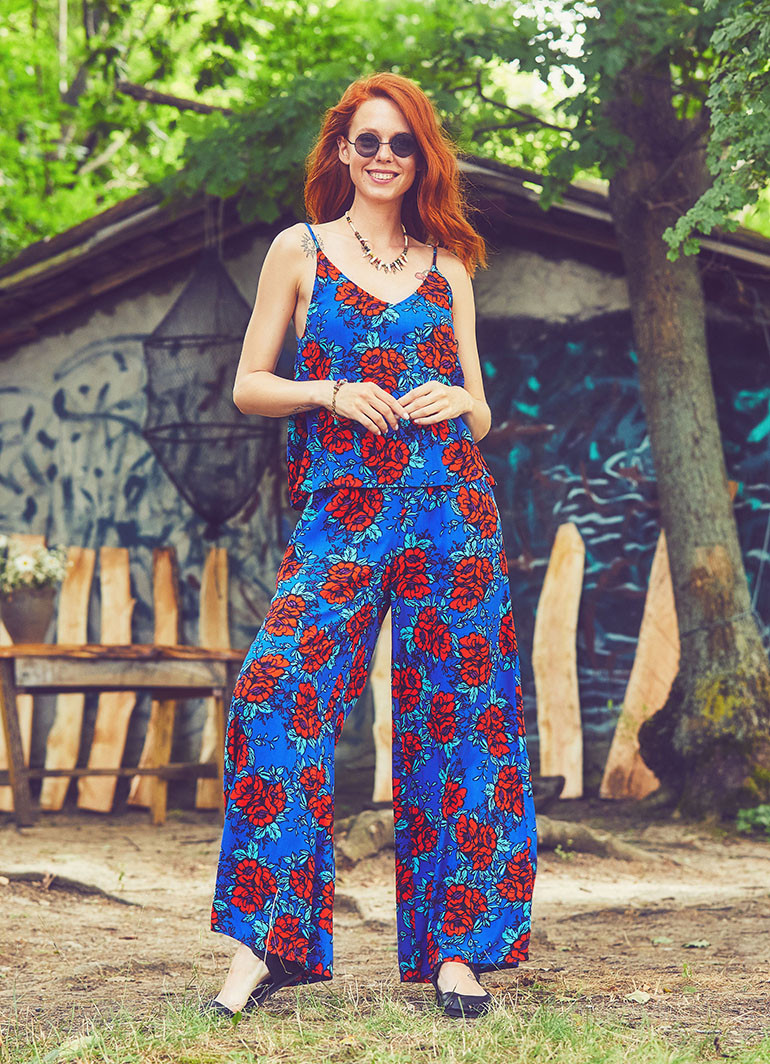 Overalls Women, Wide Leg Jumpsuits, Palazzo Pants, Boho Dungarees, Floral  Trousers, African Clothing 