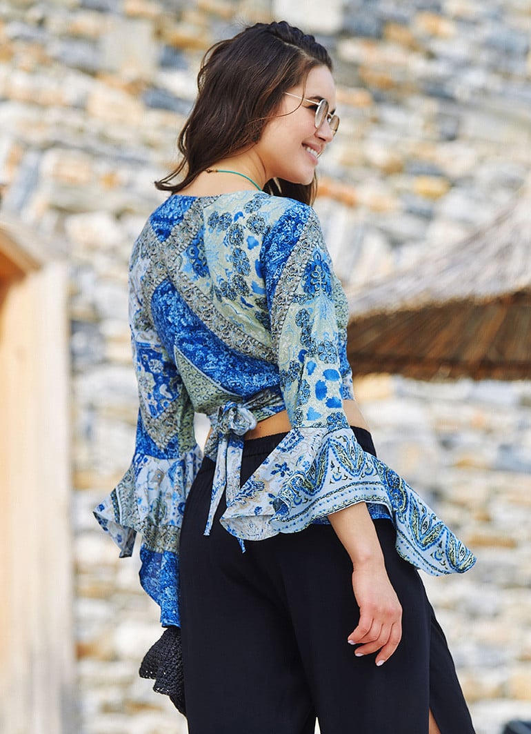 Boho bell 2025 sleeve tops