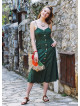 Green Strappy Cute Summer Dress