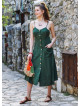 Green Strappy Cute Summer Dress