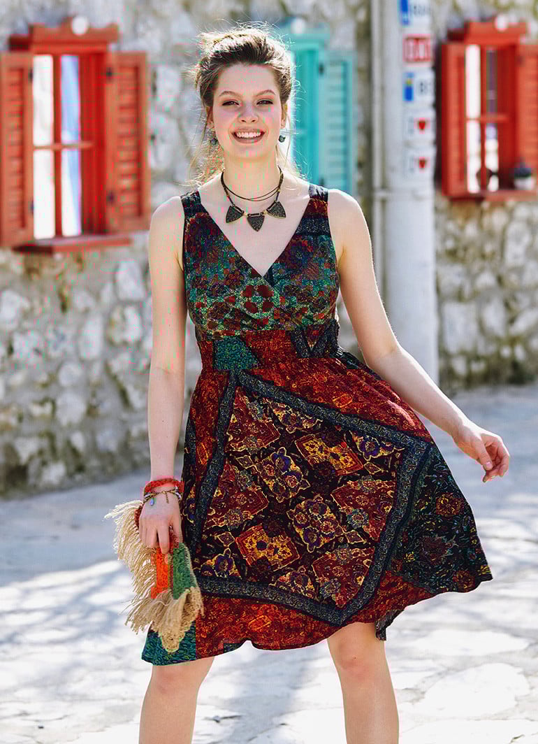 Boho chic 2024 sundress